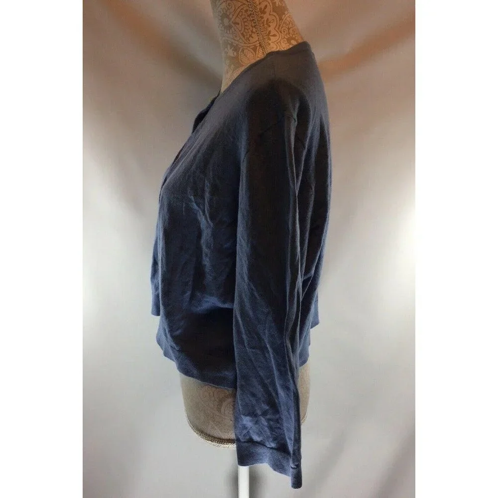 American Living‎ Cardigan Sweater Women's XXL Blue - Picture 5 of 7